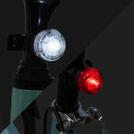 Juego de luces led frontal y trasera recargable EWL001