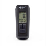 Luz led frontal recargable EWL011 con display de velocidad,temperatura,hora y Km