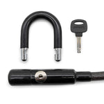 Candado de llave EWLK014 negro