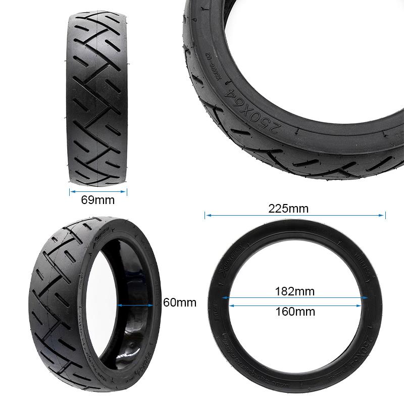 Neumático tubeless 250x64 [Xuancheng] - Edition GEL