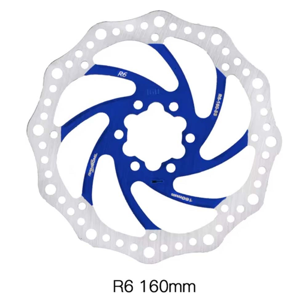 160 mm blaue Bremsscheibe – 6 Löcher 