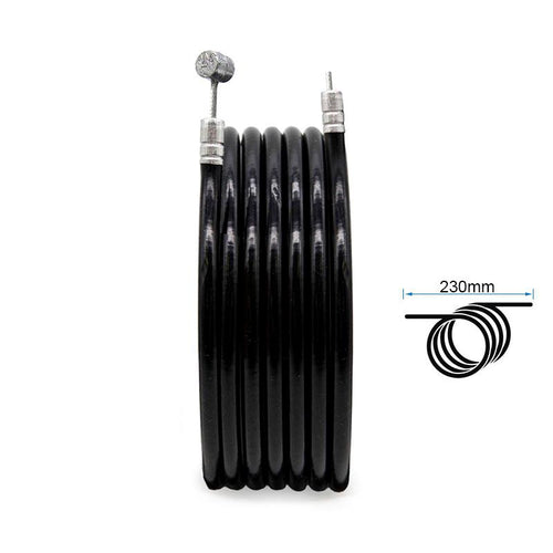Camisa y cable de freno  negro 2,3M