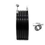 Camisa y cable de freno  negro 2,3M