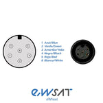 Cable bus display/controladora Waterproof 8mm a SM - 1/1