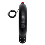 Guardabarros trasero GB5 negro con luz - 4 Tornillos