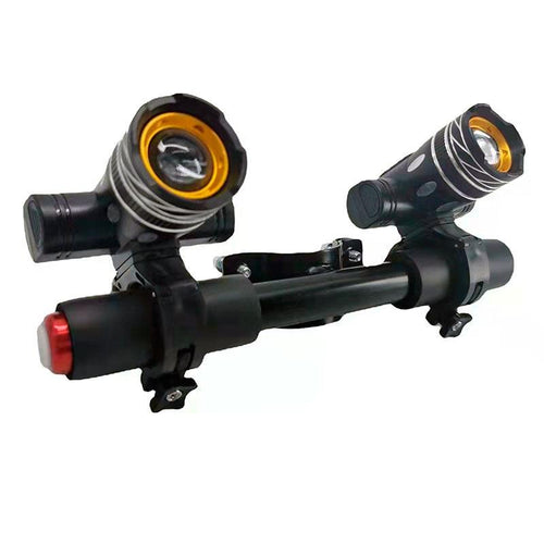 Wiederaufladbare LED-Scheinwerfer mit Lenker
