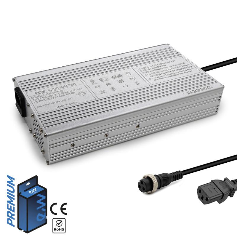 Cargador 60V (salida 66,4v) 6,5A conector LP16- GX16 DUALTRON