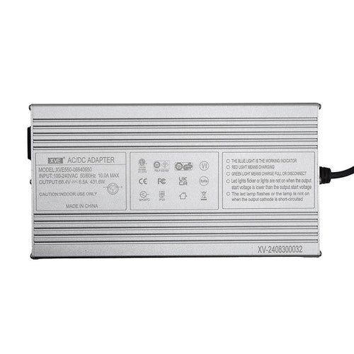 Cargador 60V (salida 66,4v) 6,5A conector GX16 [Ewheel]