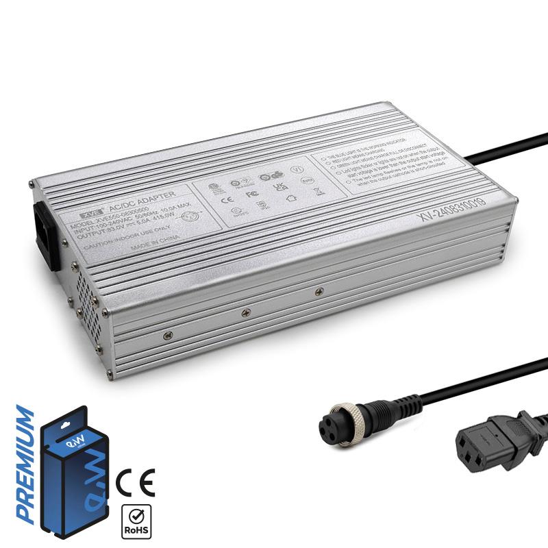 Cargador 72V (salida 83v) 5A conector GX16