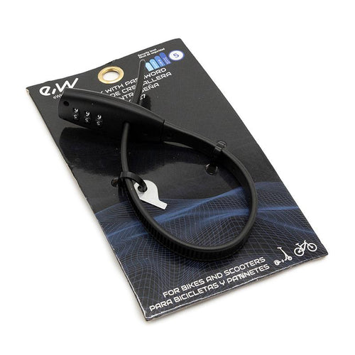 Candado de brida EWLK027 negro.