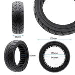 Rueda maciza ultraligera 8,5x2,5-6,1/B58 ewheel
