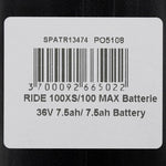Batería 36V 7,5A/h para Urbanglide 100XS/100S/100MAX/100 PRO2/350CT/350MAX