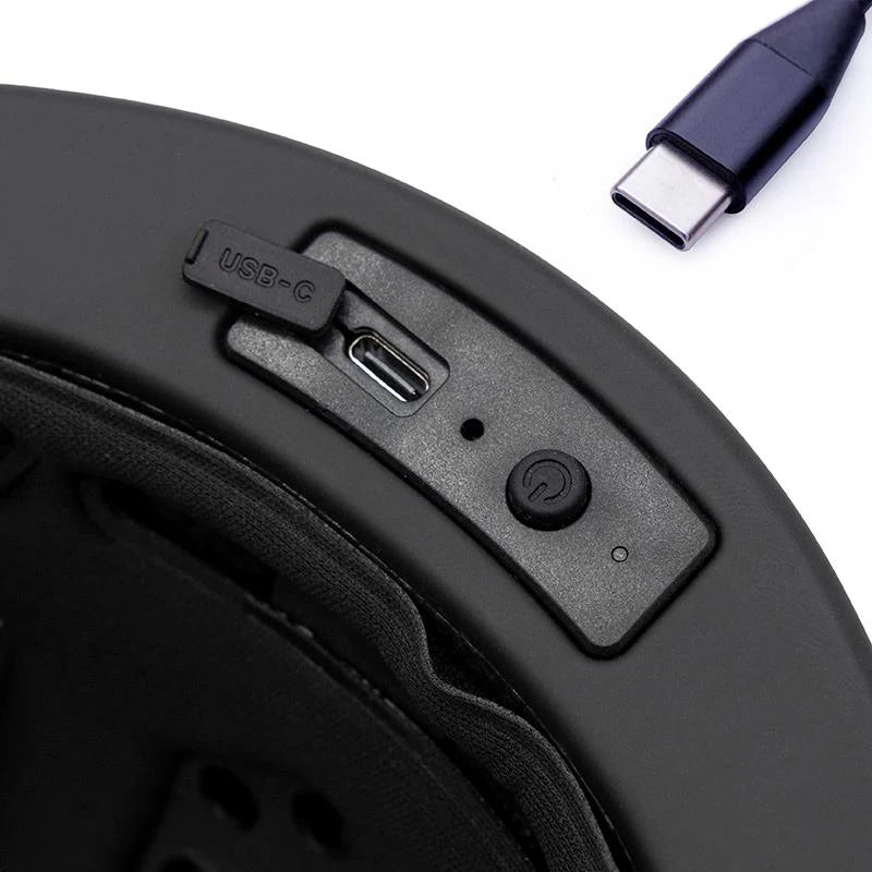 Casco negro coniluminación inteligente/Bluetooth Negro - INtermitente