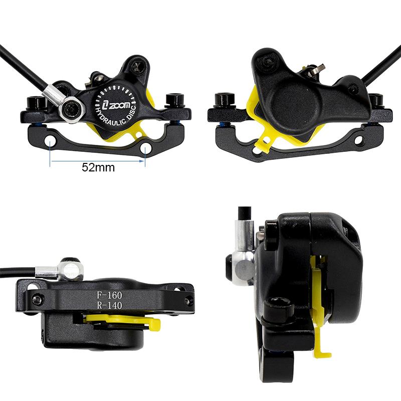 Kit 1 freno hidráulico negro CR-3 Delantero [Zoom]