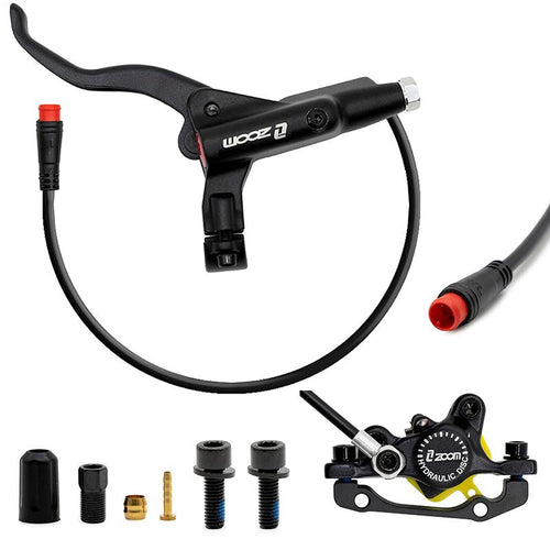 Kit 4 freno hidráulico negro CR-3 Trasero [Zoom]