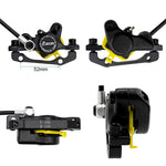 Kit 4 freno hidráulico negro CR-3 Trasero [Zoom]
