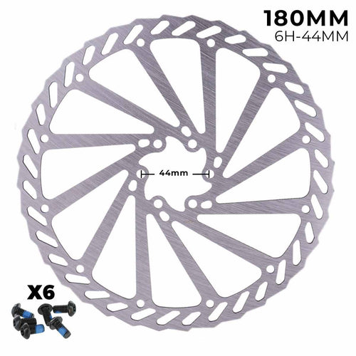 Disco de freno 180mm - Dentado (6H -44MM)