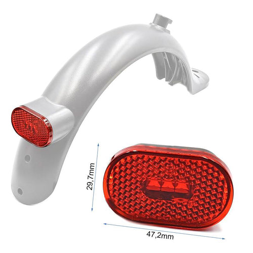 Luz trasera guardabarros 5-12V para Xiaomi 1S, Essential, Pro2 y MI3 - 10uds