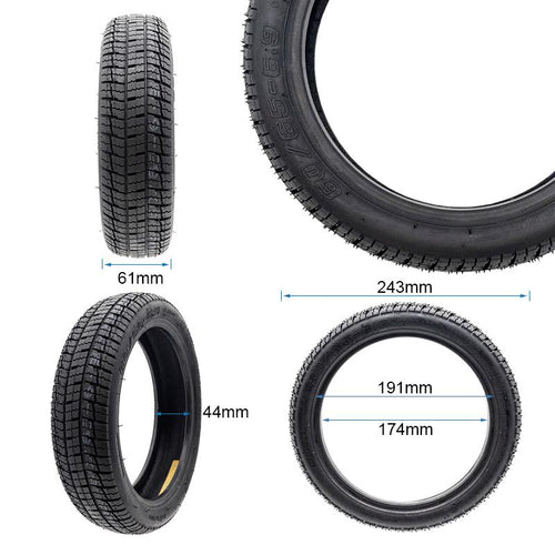 Neumático Tubeless Cityroad 60/65-6,9 [Ewheel]