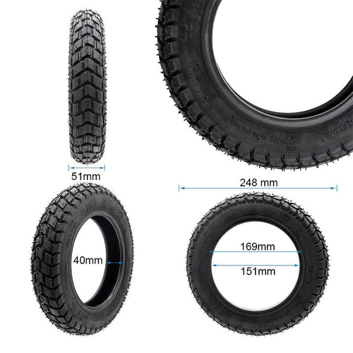 Neumático tubeless offroad 10x2-6 [Ewheel]