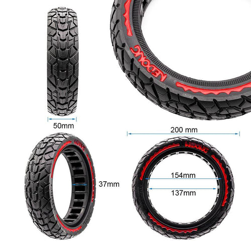 Rueda maciza ultraligera offroad 8,5x2