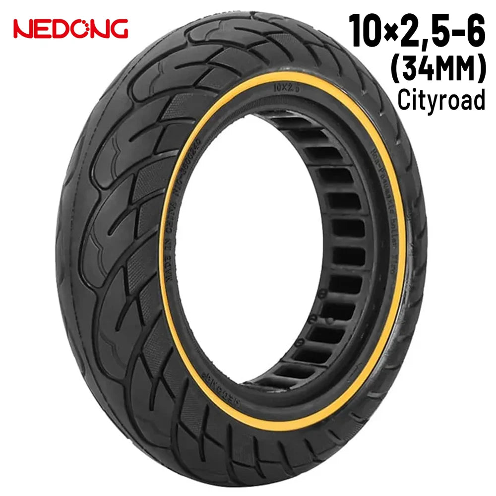 Vollrad 10×2,5-6 Gelb (34MM) [Nedong] 