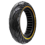Rueda maciza ultraligera 10x2,5-6,5/B44  línea amarilla [Nedong]