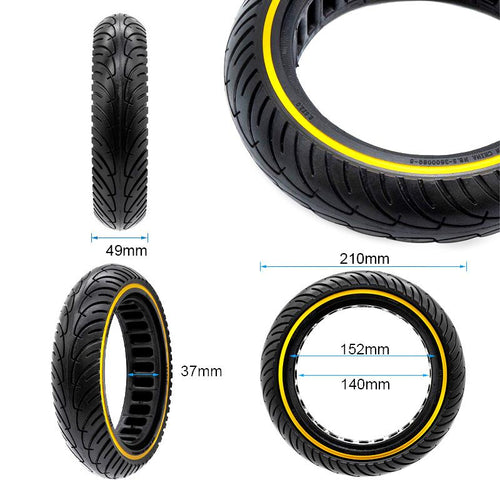Rueda maciza ultraligera 8,5x2-6,1/B34