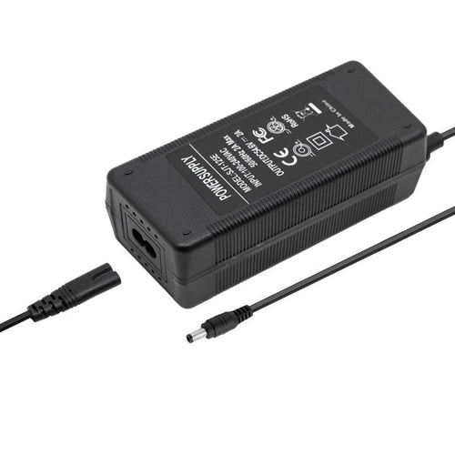 Premium-Ladegerät 48 V 2 A DC 5,5 mm Anschluss