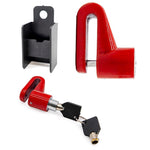 Candado con llave para disco