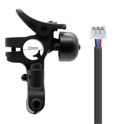 Maneta de freno L con timbre Ninebot F2/F2 Pro Plus [Ninebot] - Conector JST ZH