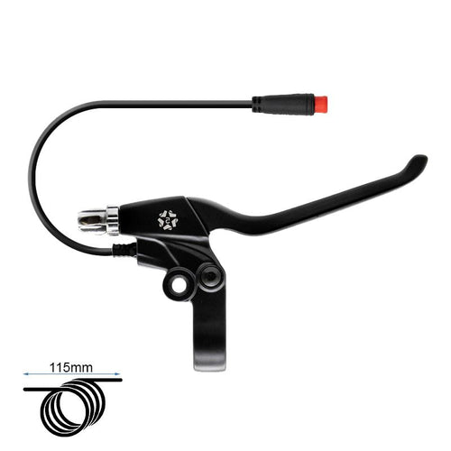 Maneta de freno con sensor y tensor para Ecoxtrem - Conector waterproof
