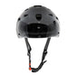 Casco negro Sport con pantalla