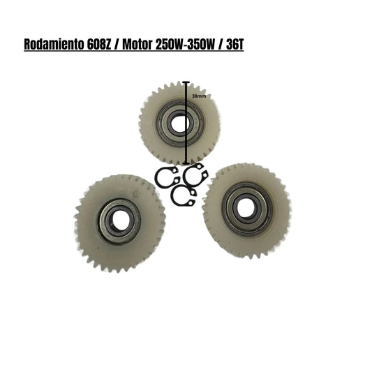 Rodamiento 608Z / Motor 250W-350W / 36T