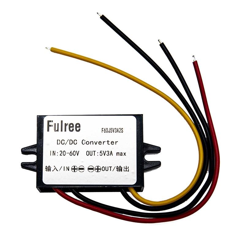 Conversor DC 20-60V a 5V 3A [Fulree]