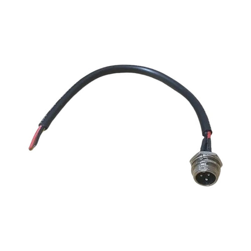 Toma de Carga de 3 Pin GX12 con Tapa