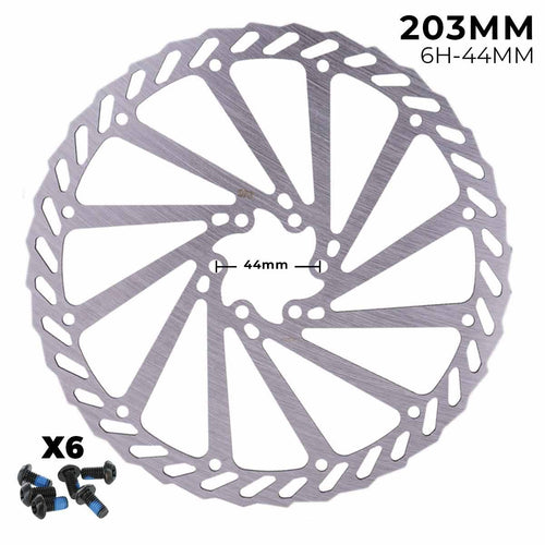Disco de freno 203mm - Dentado (6H -44MM)