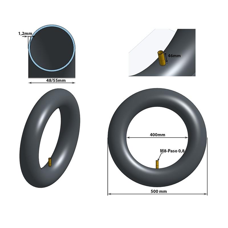 Cámara 20x1,90/2,125 VR 48mm [CST]