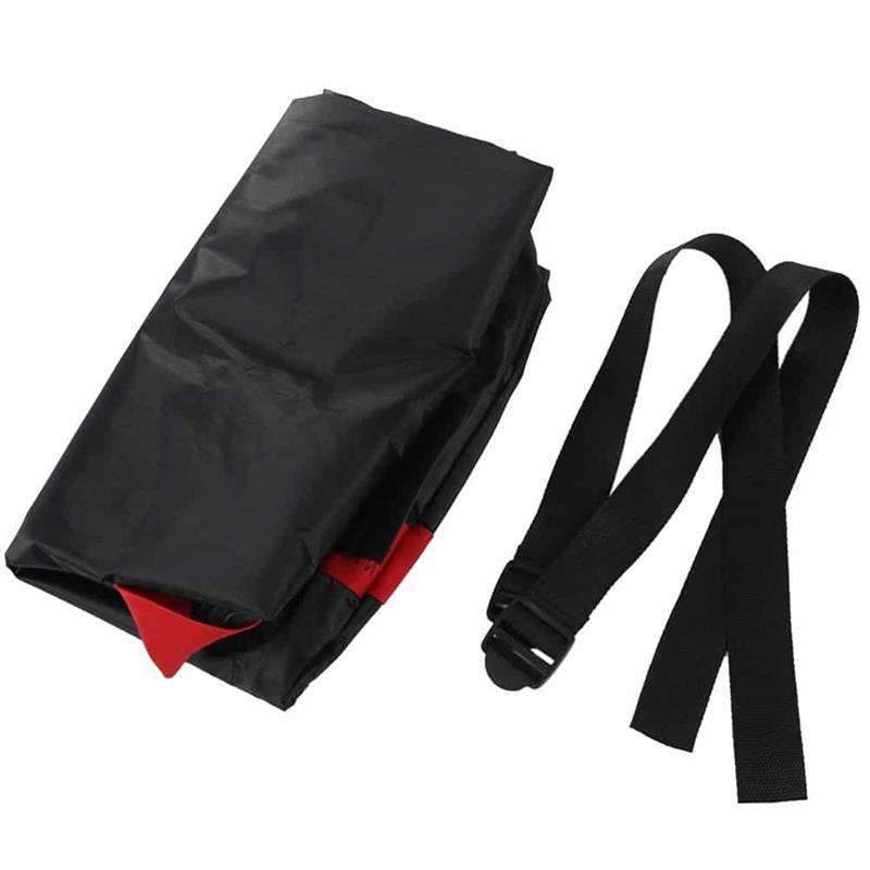Funda de tela impermeable 100x40x20 cm roja