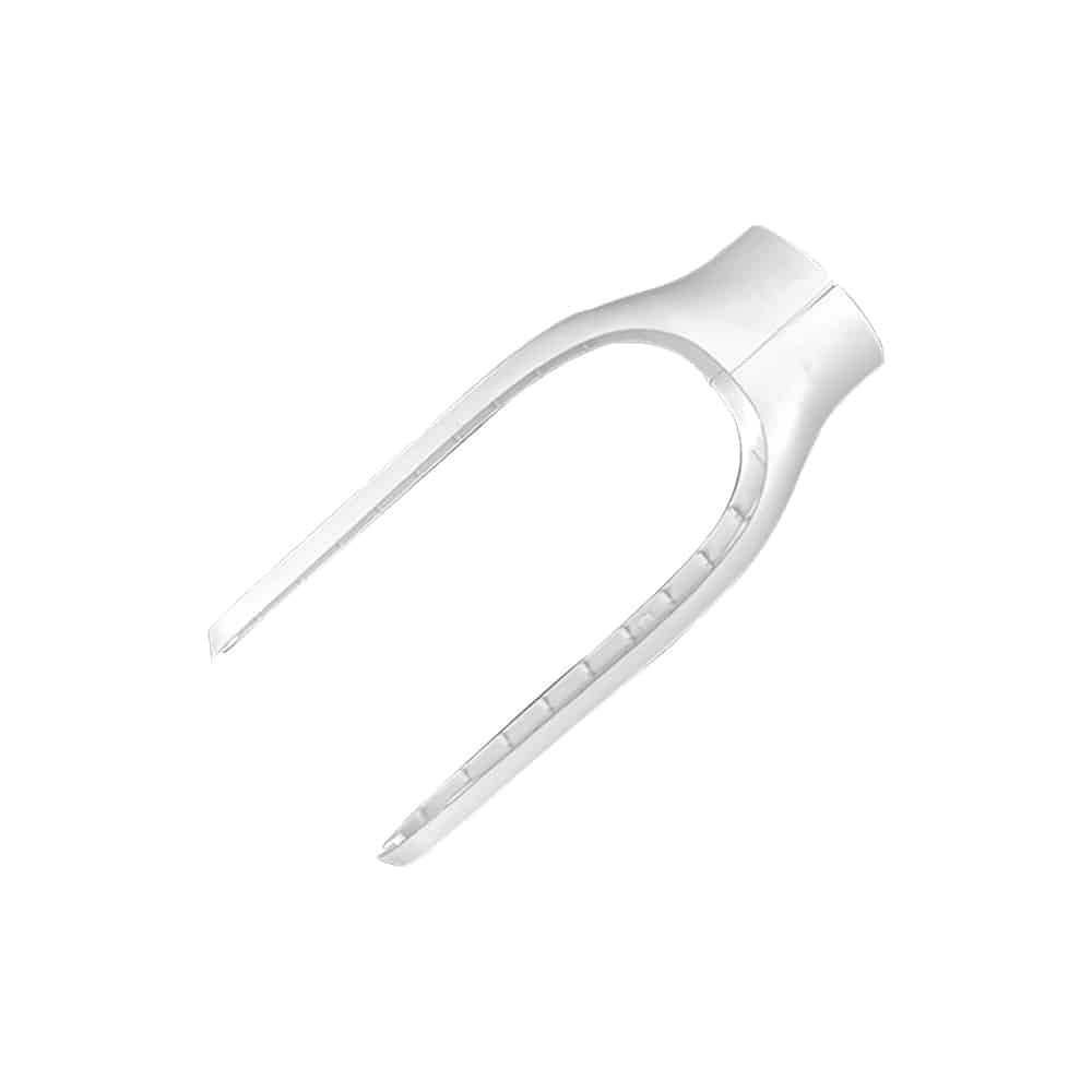 Funda de plástico para tenedor Xiaomi M365 & M365 Pro - color blanco