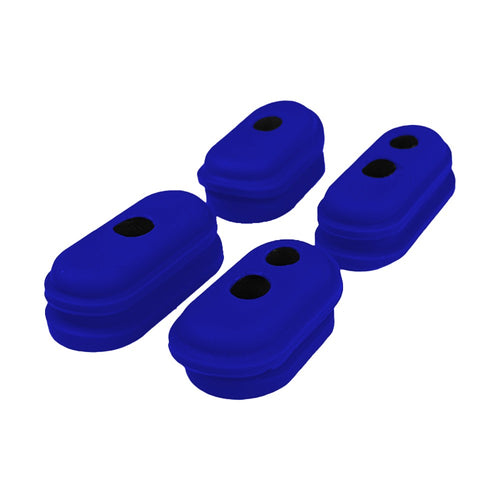 Lote de 4 tapones de protección para cables Xiaomi M365 & M365 Pro (Azul)