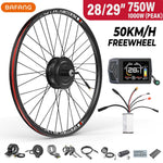 Kit conversión de bicicleta eléctrica con motor trasero 750W 48V - 28 y 29 pulgadas- 700CC (Display: EKD01) [Bafang]