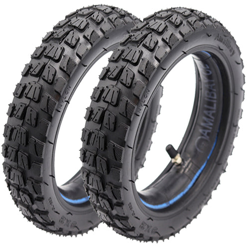 Roues tout-terrain 9×2 pour Xiaomi (deux unités + chambres à air) 