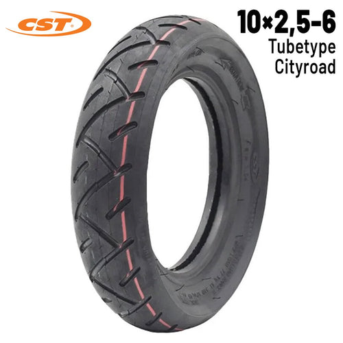Neumático rueda cubierta 10x2,5-6 [CST] Tubetype