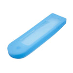 Protector de silicona impermeable azul para display recto
