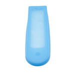 Protector de silicona impermeable azul para display recto