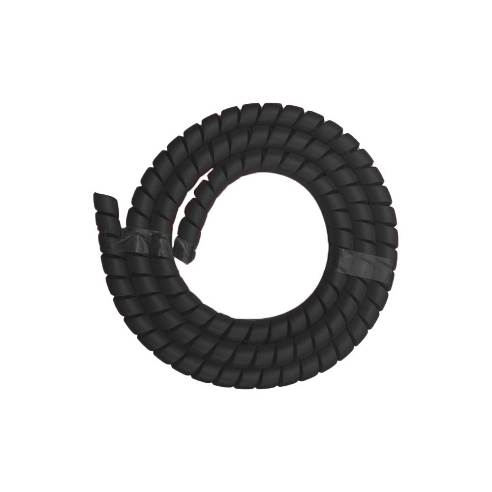 Funda protectora de cables negra