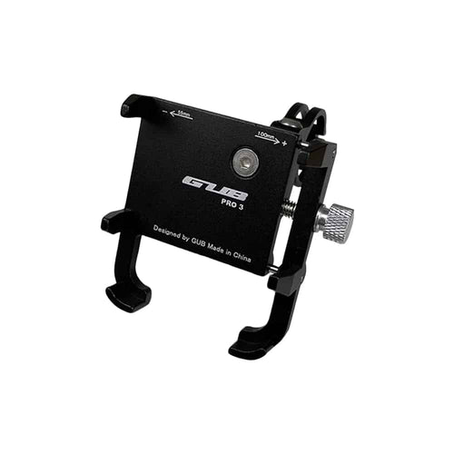 Soporte teléfono GUB Pro 3 negro