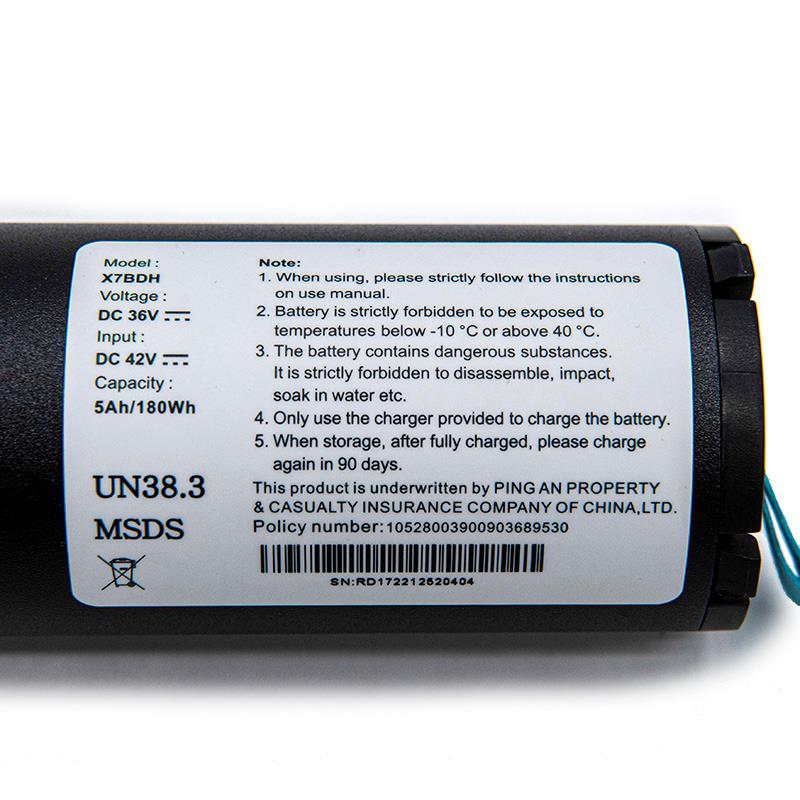 Batería 36v 5 A/h para Cecotec Outsider / Bongo serie A