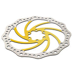 Disco de freno 160mm amarillo – 6 agujeros